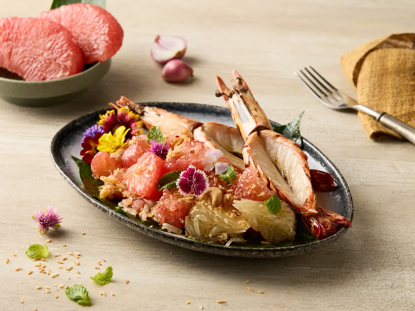 สลัดส้มโอ