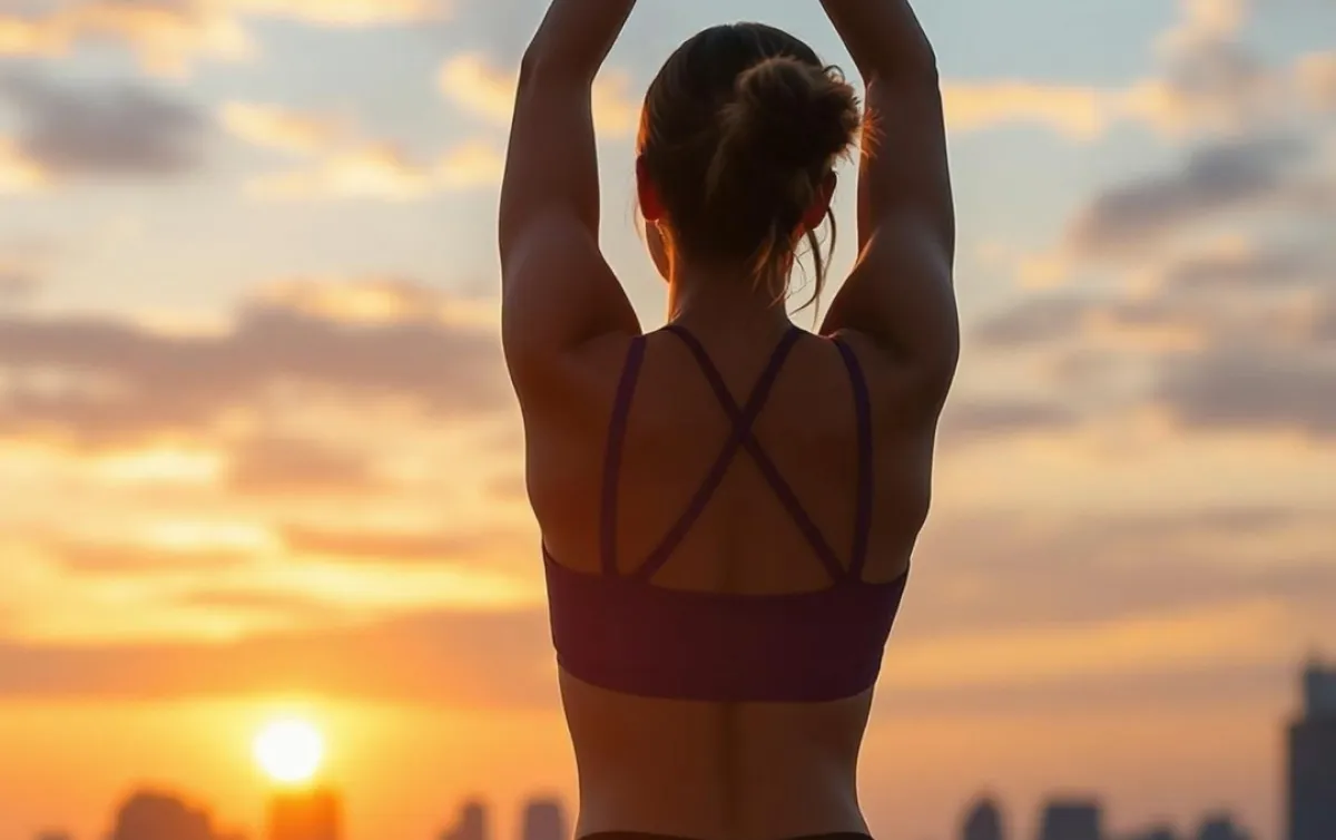 โยคะบนดาดฟ้า 